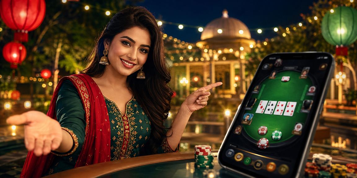 গাজীপুরে ঈদ উৎসবের সময় পোকার গেম উপভোগ করছেন একজন খেলোয়াড়
